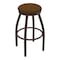 Holland Bar Stool Co 30" Swivel Bar Stool, Bronze Finish, Canter Thatch Seat 80230BZ001 - alternate 1